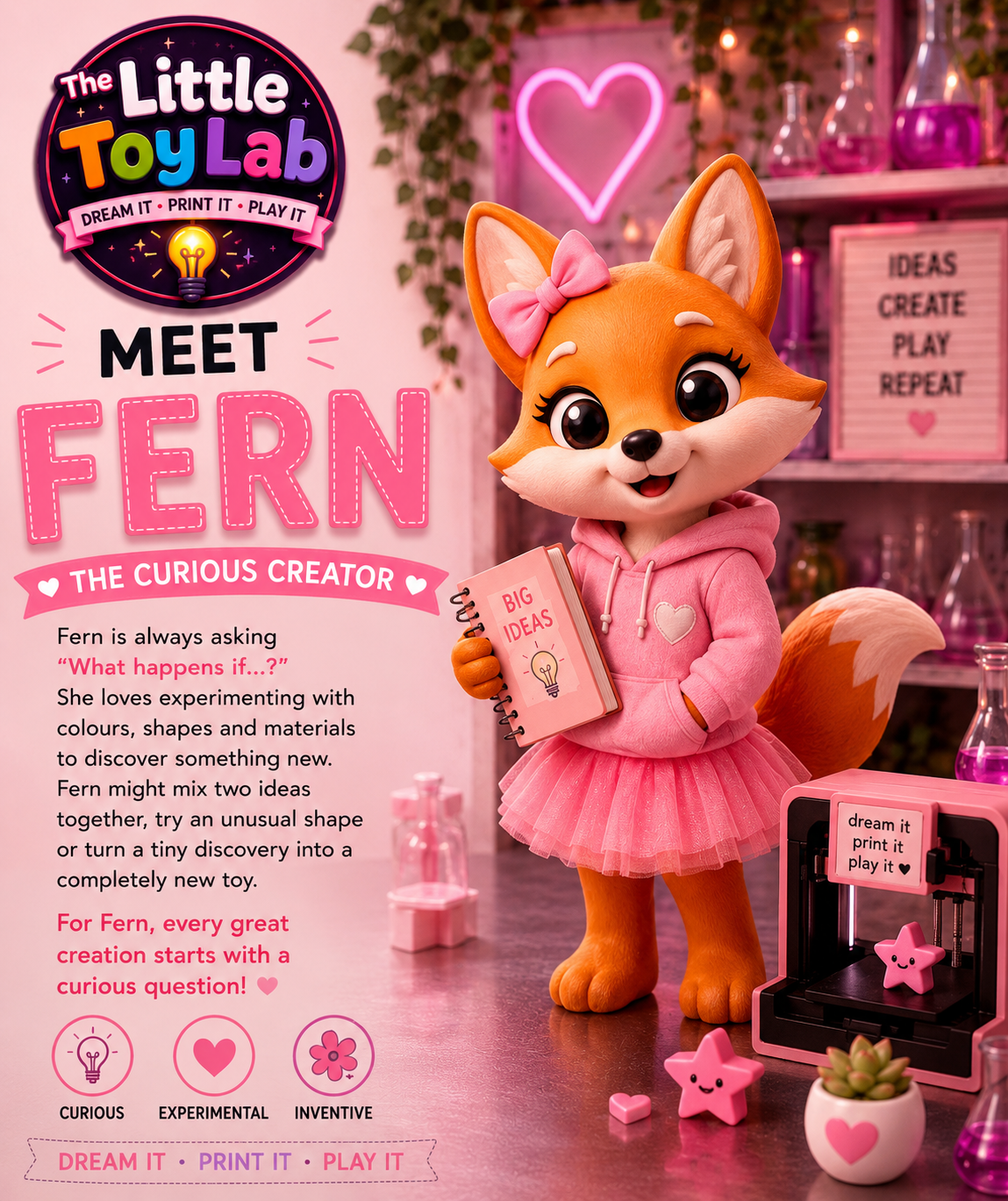 Fern, The Curious Creator