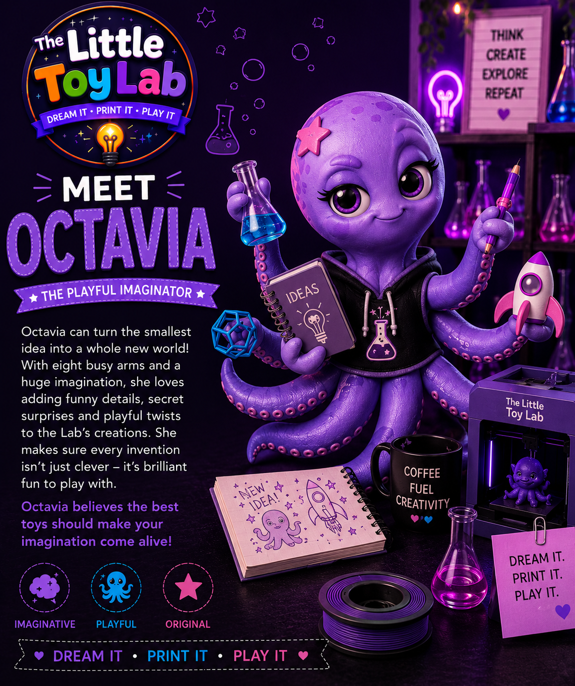 Octavia, The Playful Imaginator